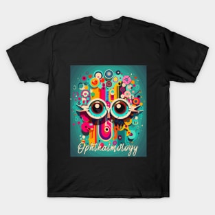 Ophthalmology Art Brafdesign T-Shirt